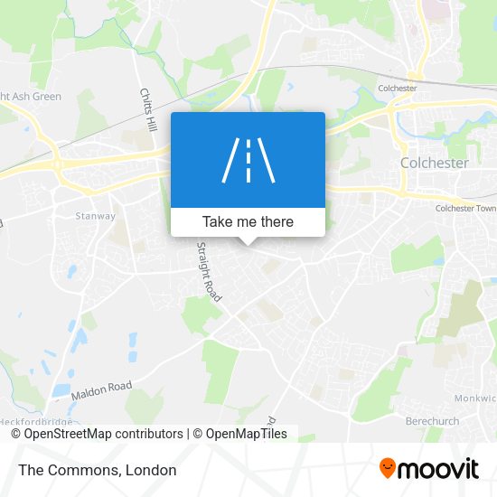 The Commons map