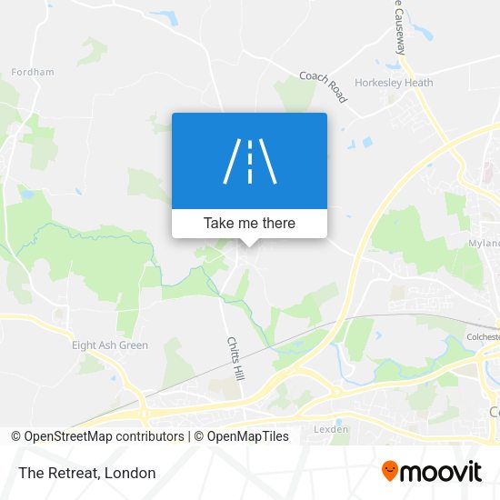 The Retreat map