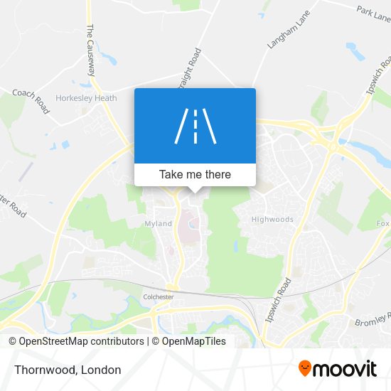 Thornwood map