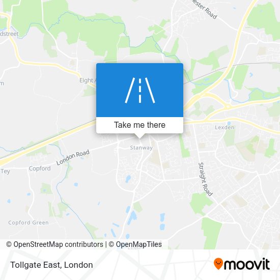 Tollgate East map