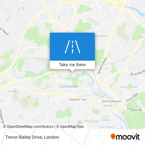 Trevor Bailey Drive map