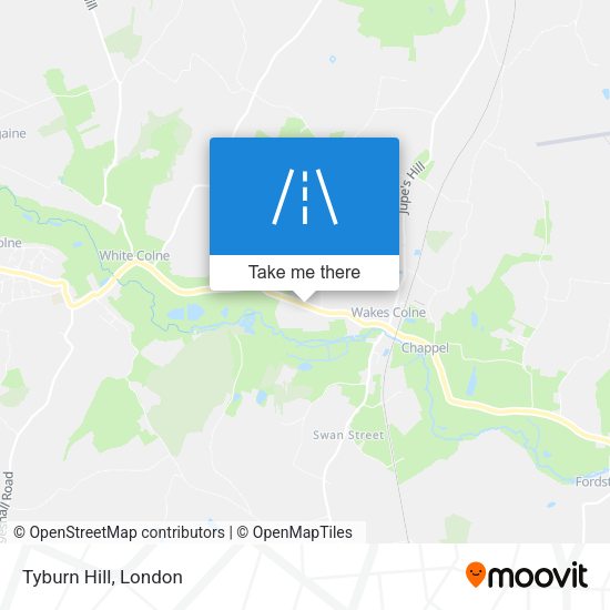 Tyburn Hill map