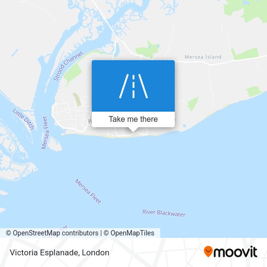 Victoria Esplanade map