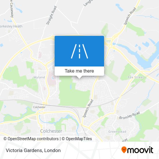 Victoria Gardens map