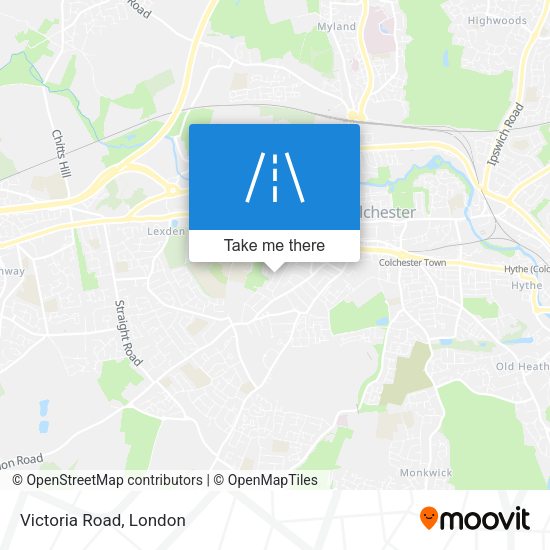 Victoria Road map