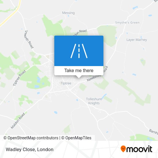 Wadley Close map