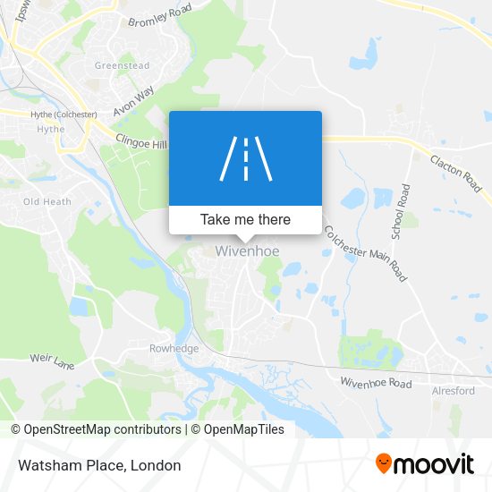 Watsham Place map