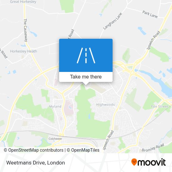 Weetmans Drive map