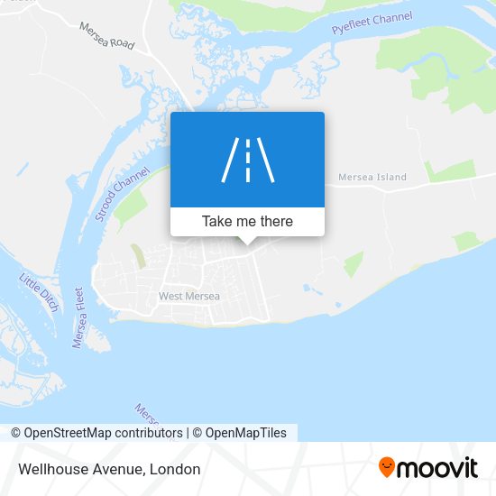 Wellhouse Avenue map