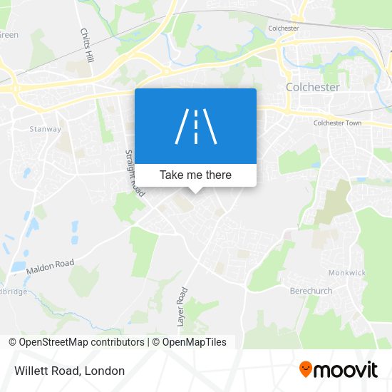 Willett Road map
