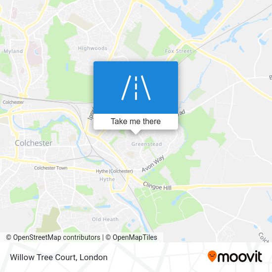 Willow Tree Court map