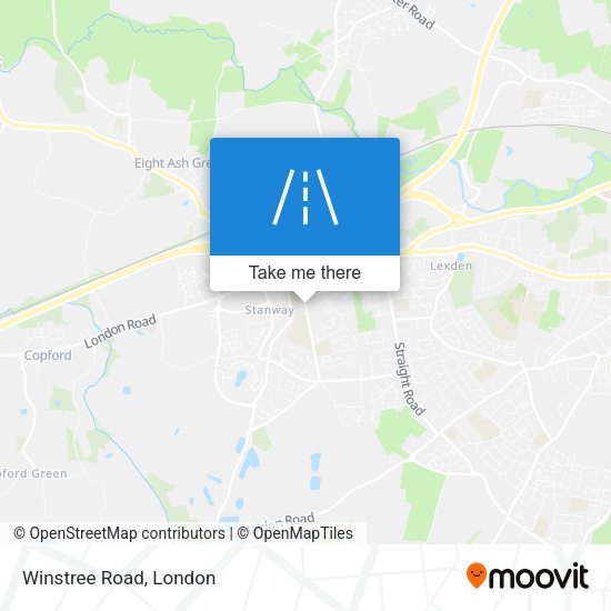Winstree Road map