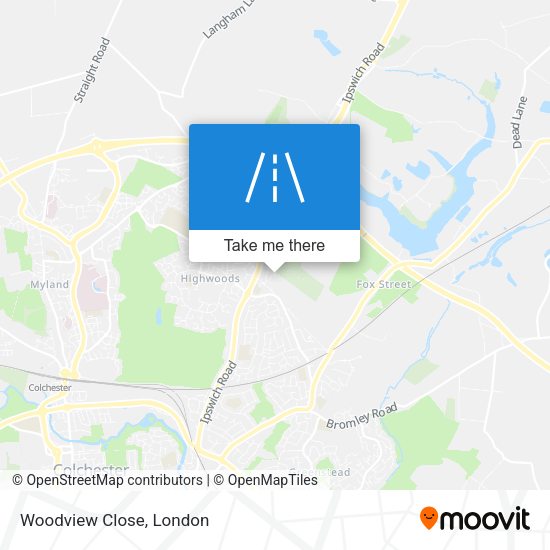 Woodview Close map