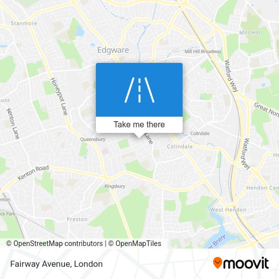 Fairway Avenue map
