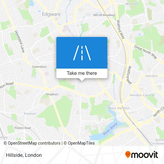 Hillside map