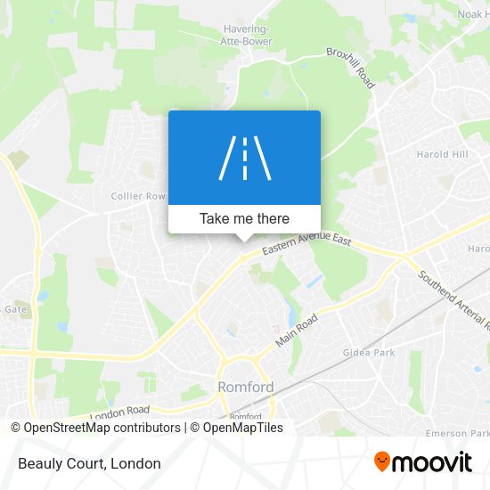 Beauly Court map