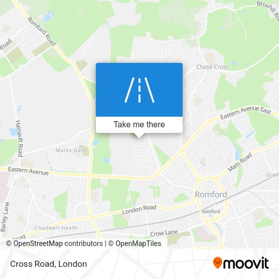 Cross Road map