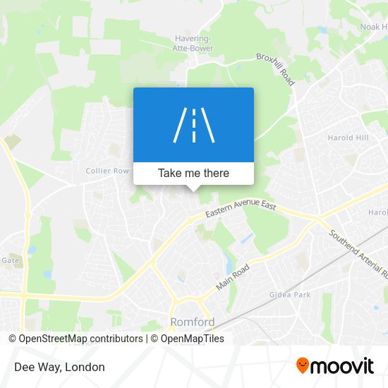 Dee Way map