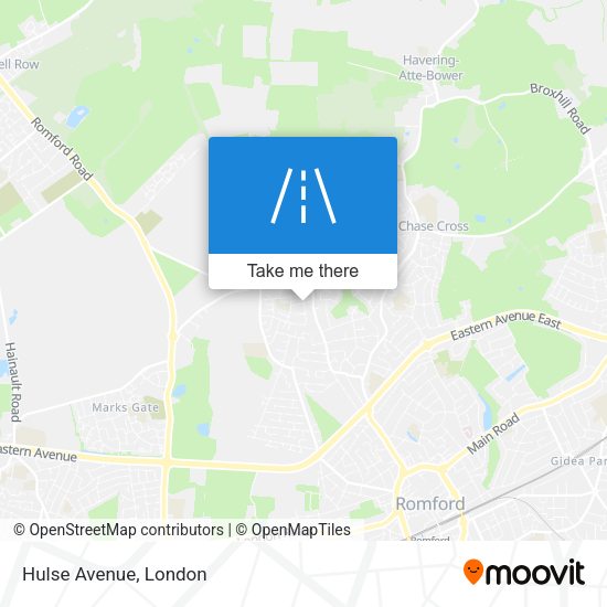 Hulse Avenue map