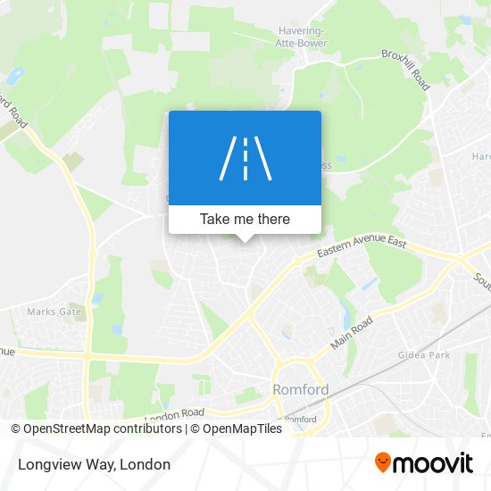 Longview Way map