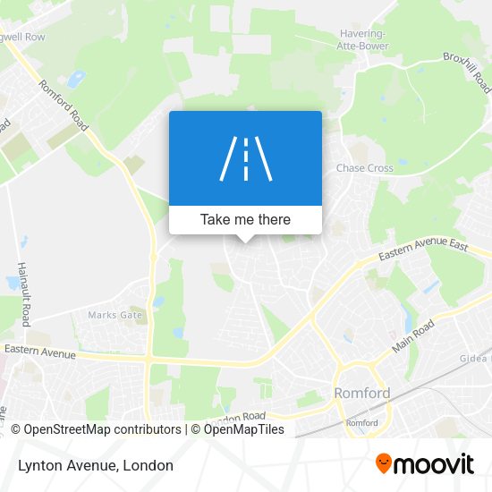Lynton Avenue map