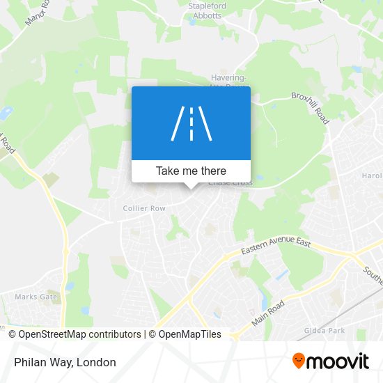 Philan Way map