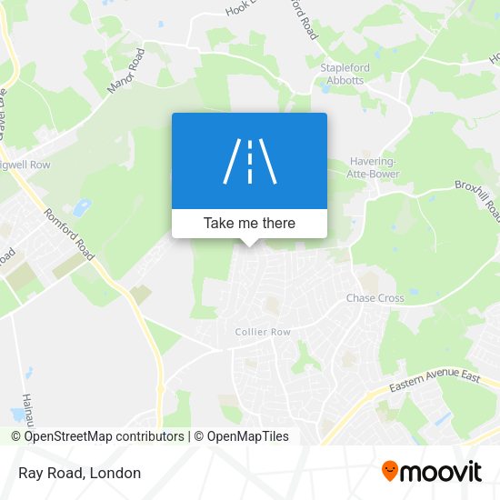 Ray Road map