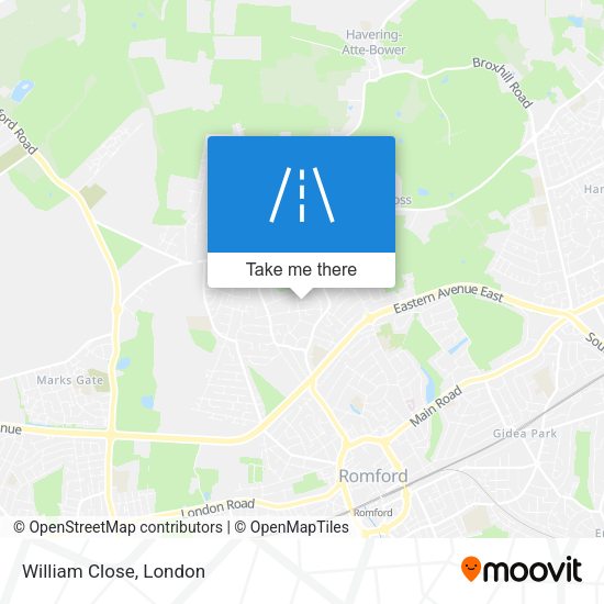 William Close map