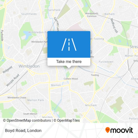 Boyd Road map