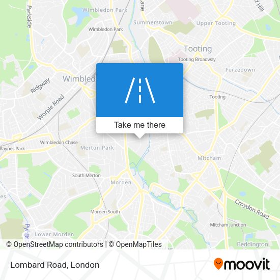 Lombard Road map