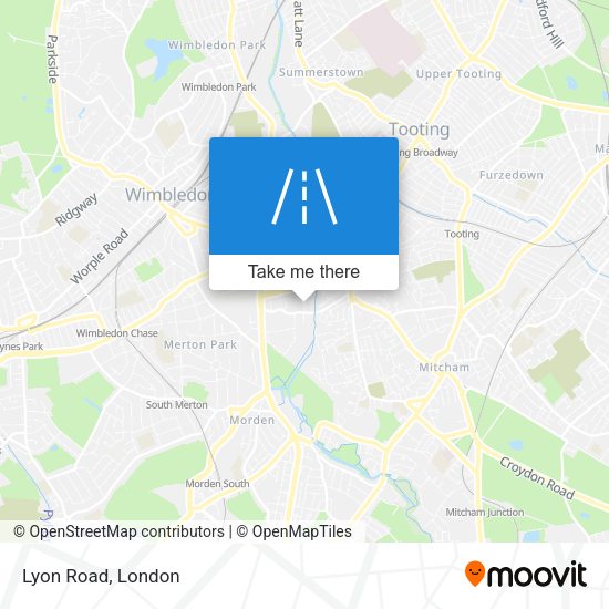 Lyon Road map