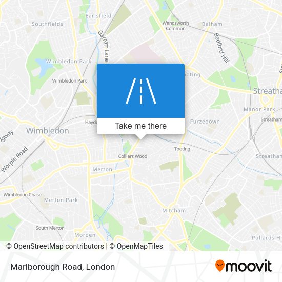 Marlborough Road map