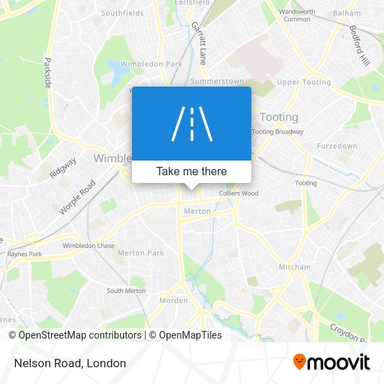 Nelson Road map