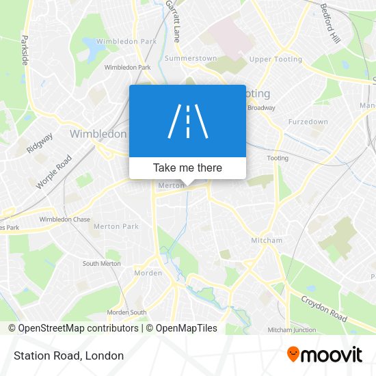 Station Road map