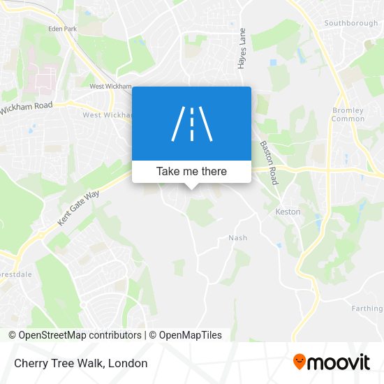 Cherry Tree Walk map