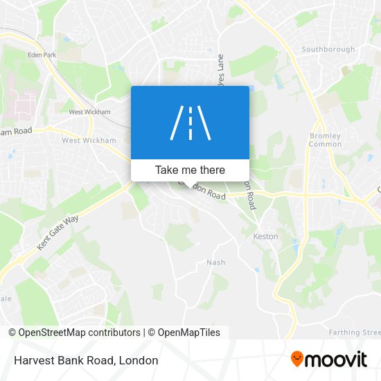 Harvest Bank Road map