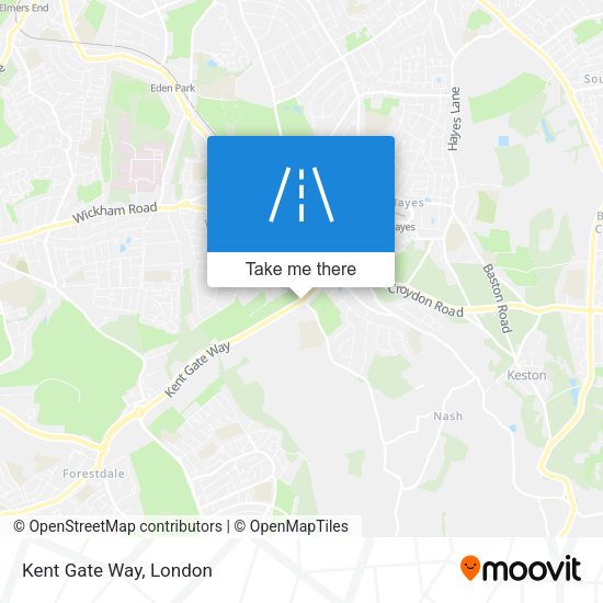 Kent Gate Way map