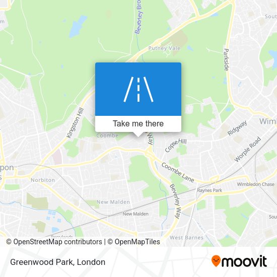 Greenwood Park map