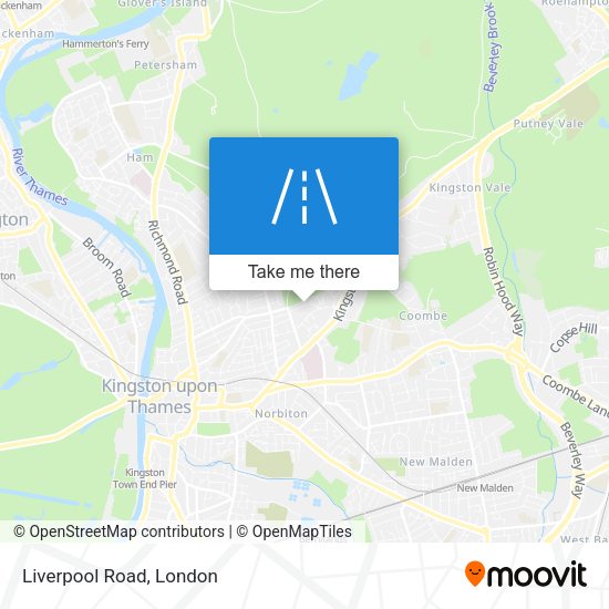 Liverpool Road map