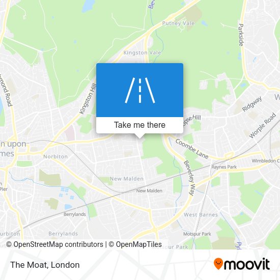 The Moat map