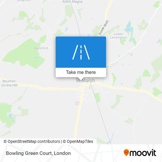 Bowling Green Court map