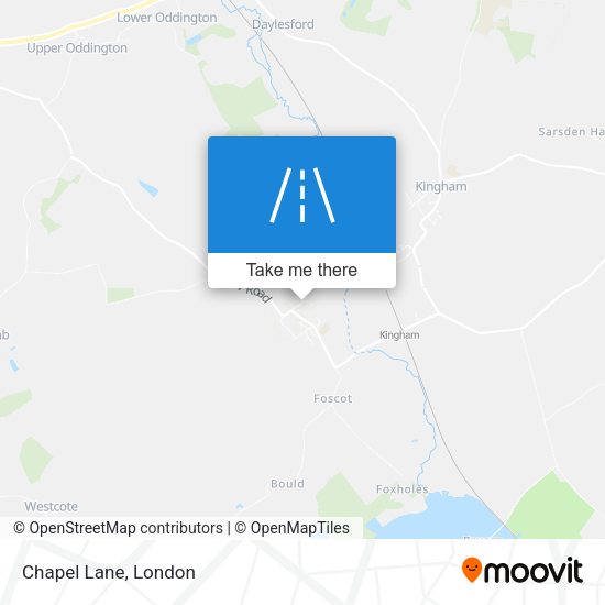 Chapel Lane map