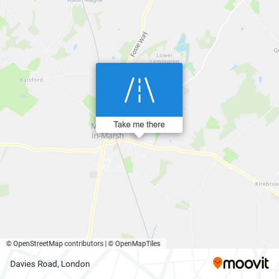 Davies Road map