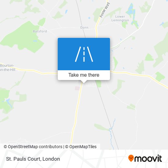 St. Pauls Court map