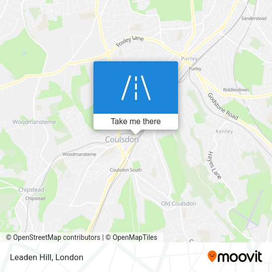 Leaden Hill map