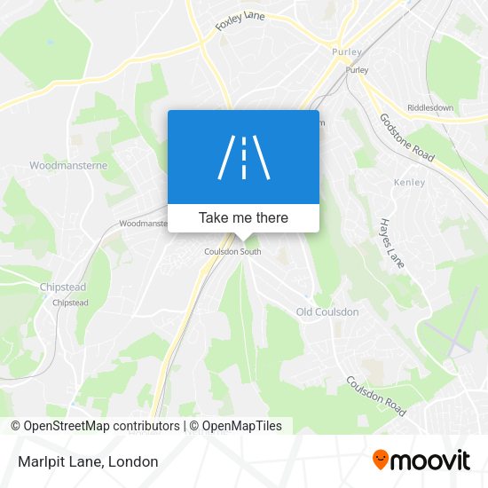 Marlpit Lane map