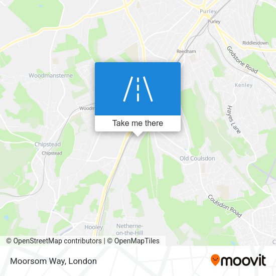Moorsom Way map