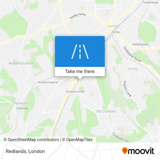 Redlands map