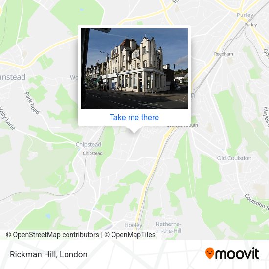 Rickman Hill map