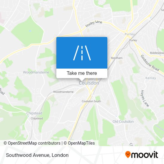 Southwood Avenue map
